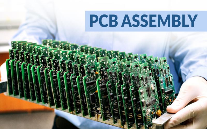 How are components mounted during PCB assembly?